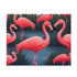 Vibrant pink flamingo jigsaw puzzle for bird and puzzle lovers.