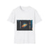 Retro Synthwave Cosmos VHS Graphic Unisex Softstyle T-Shirt – Prints With Passion (View 1)