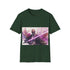 Mace Windu Purple Lightsaber Tee for Star Wars fans.