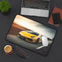 Lamborghini Speedster Desk Mat in sleek vibrant colors for workspace.