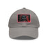 Dark Side Dominator Baseball Cap in White with Light Brown Patch
