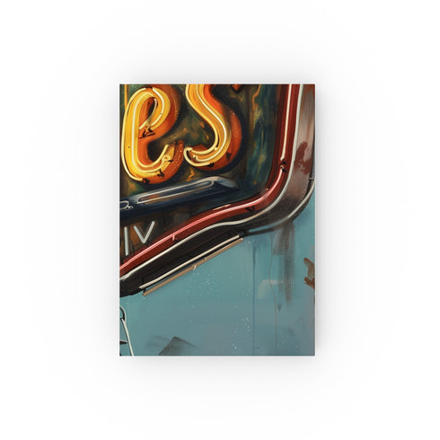 Vintage Retro Diner Journal - Nostalgic design, perfect for jotting down thoughts and dreams, makes a great gift!