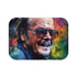 Iconic Jack Nicholson bath mat in 24" x 17" size.