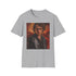 Cotton charcoal T-shirt with vibrant Anakin Skywalker portrait