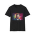 Comic Genius in Vibrant Radiance | T-Shirt | Colorful clothing, Comedian fashion, Funny t-shirt, Graphic tee, Humorous wear, Neon colors, Pop art style, Rowan Atkinson t-shirt, Unique apparel, Watercolor design | Prints with Passion