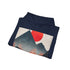 The Summit Serene Sunrise Hoodie in Navy, size S.