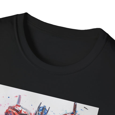 Optimus Prime Leader Autobots T-Shirt Charcoal Gray Small Men Women Summer