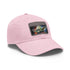 Galactic Master Neon Watercolor Cap, Unisex, Vegan, White Rectangle Patch