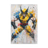 Wolverine Canvas Print: Raw Power & Fierce Determination 18" x 12"
