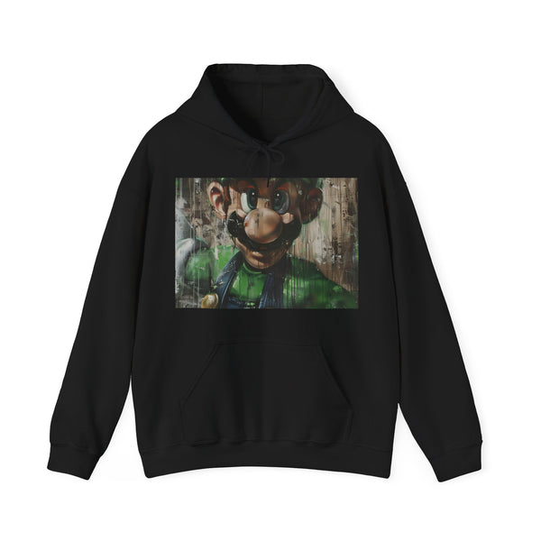 Luigi Artistic Masterpiece Hoodie | Hoodies | DTG, Hoodies, Men's Clothing, Regular fit, Unisex, Women's Clothing | Prints with Passion