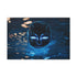 Floating Mask of Glowing Water Stretched Canvas Wall Art