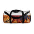 Autumn blooms small duffel bag with nature-inspired design.
