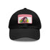 Matthew McConaughey neon dreams cap, white with light brown patch.