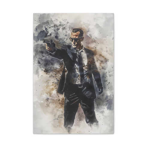 Agent Smith Funko Pop Matrix Canvas 18" x 12" Indoor Art Décor.