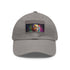 Vibrant neon Obama dream cap with light brown patch.