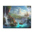 Peter Pan canvas print with magical landscapes in 8" x 10" size.