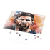 Lionel Messi soccer jigsaw puzzle, 10" x 8".