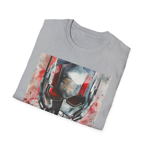 Charcoal cotton crew neck Ant-Man T-shirt for men and women.