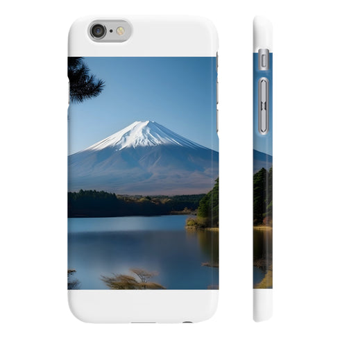 Mount Fuji phone case in glossy finish for iPhone 7/8 Plus.