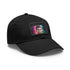 Neon watercolor Ronaldo cap with white/light brown rectangle patch.