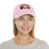 Fishermans Paradise Sunset Cap - White, Rectangle, Vegan Cotton Hat