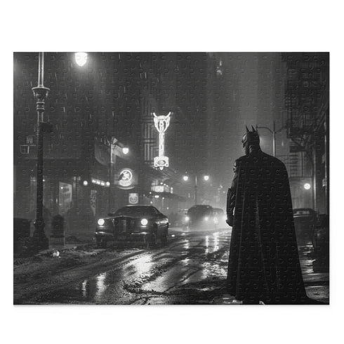 Batman Gotham City Puzzle featuring Batman and iconic villains, 120 pcs.