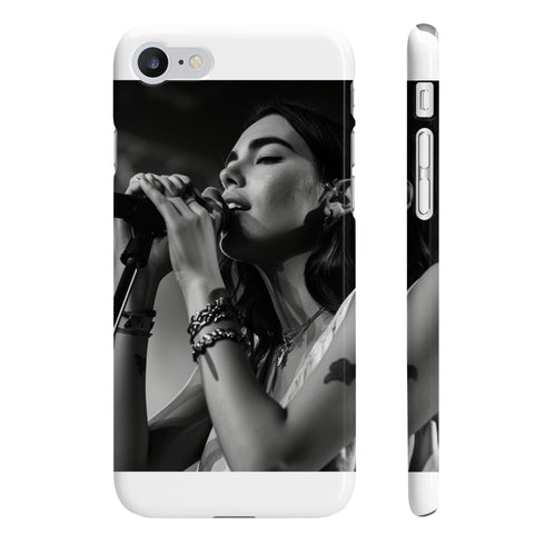 Dua Lipa Pop Star iPhone 8 Plus Glossy Phone Case