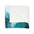Glass Temple Submerged in Dream Lake Plush Fleece Throw Blanket