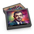 Colorful Rowan Atkinson Watercolor Puzzle for vibrant puzzle enthusiasts.