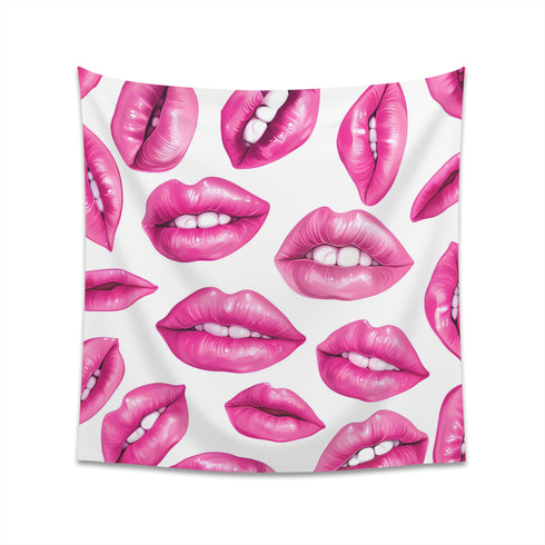 Shabby Chic Dreams Tapestry: Vintage Repeating Pattern for Rustic Elegance | High-Quality Material, Stylish & Gift-Worthy | Available in 2 Sizes