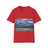 Alaska Adventure Watercolor Tee in Charcoal, Regular Fit T-Shirt.