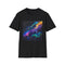 Cosmic Kaleidoscope: Neon Space Galaxy T-shirt | T-Shirt | DTG, Men's Clothing, Regular fit, T-Shirts, Unisex, Women's Clothing | Prints with Passion