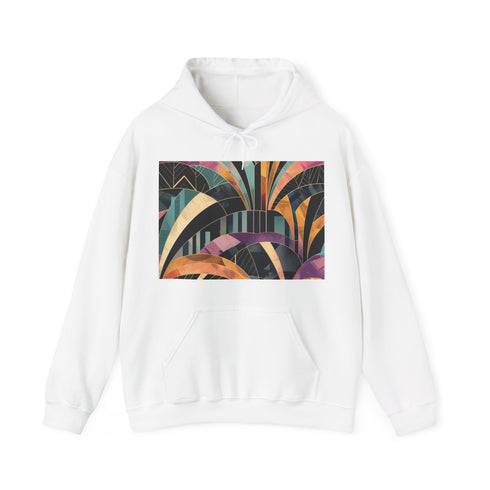 Unisex Hoodie Abstract Art Deco