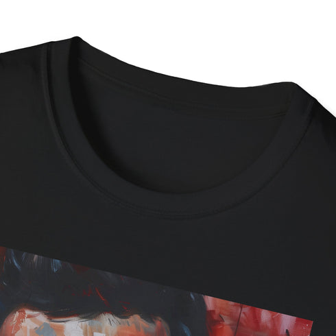 Maroon 5 band portrait charcoal T-shirt, regular fit, cotton crew neck.