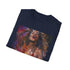 Queen Bey watercolor concert t-shirt in charcoal, regular fit.