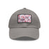Seamless Cherry Blossom Dreams 3D Baseball Cap White Light Brown