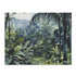 Beautiful Congo Rainforest Watercolor Jigsaw Puzzle - vibrant greenery and exotic wildlife in intricate detail