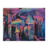 Trippy Fungi Jigsaw Puzzle with psychedelic mushroom designs, vibrant colors, and intricate patterns for a mesmerizing challenge