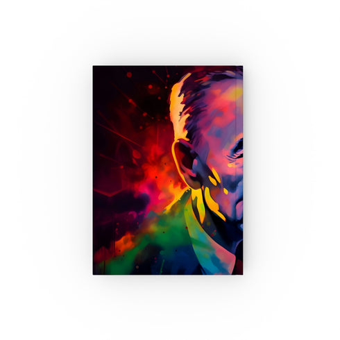 Oppenheimer's Enigma: A Neon Reflection Journal - High-quality, versatile, and stylish. Perfect for reflection on history and science. Makes a great gift.