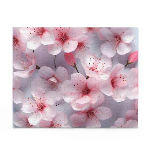 Vibrant cherry pattern 3D puzzle for challenging or relaxing activity.