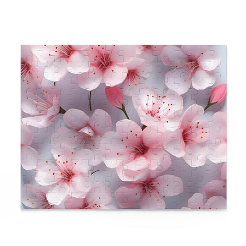 Vibrant cherry pattern 3D puzzle challenge, perfect for unwinding.