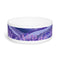 Lavender Fields Pet Bowl: Relaxing floral design for furry friend dining.