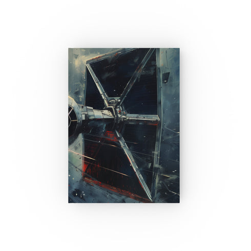 Imperial Flight Log TIE Fighter Journal - Ideal for Star Wars fans, recording flight logs, and gift-giving