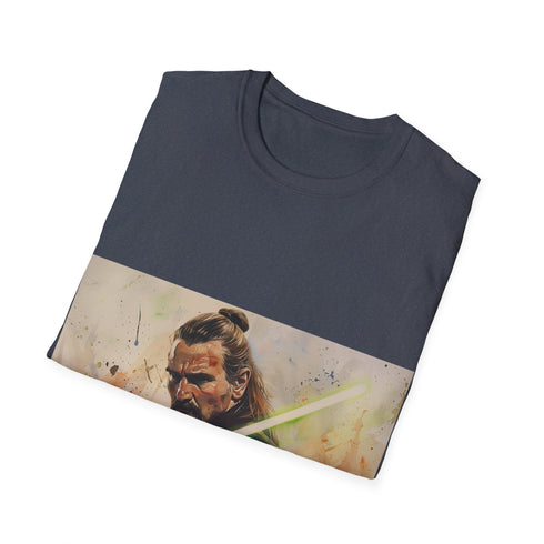 Legendary Jedi QuiGon Jinn T-Shirt in Charcoal for Men/Women Online.