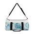Stylish Small Blue Water Duffel Bag with Mesmerizing Eye Print