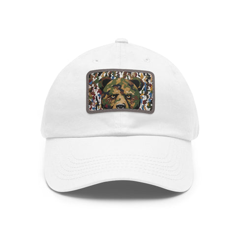 Bape Camo x Murakami Collaboration Baseball Cap in White and Light Brown