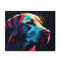 Labrador retriever jigsaw puzzle with heartwarming scene, 120 pieces.
