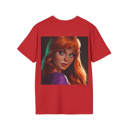 Mystery Solving Fashion Icon Tee in Charcoal, Regular Fit T-Shirt, Cotton.