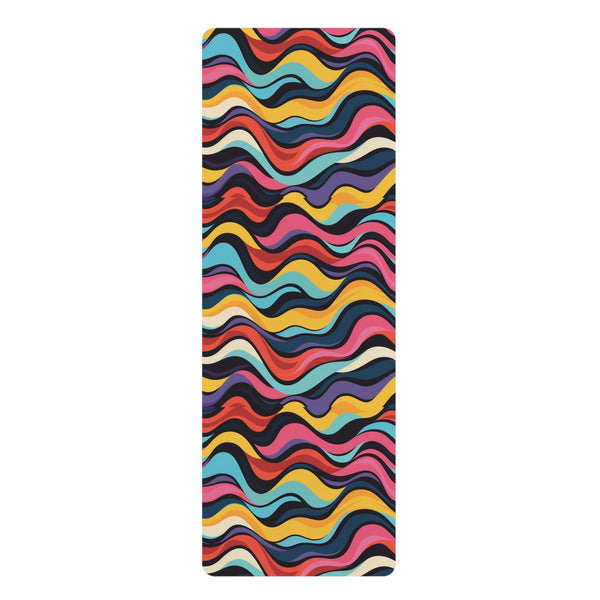 Retro Waves Yoga Mat