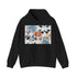 Floral Symphony Hoodie: A Vibrant Floral Delight! | Hoodies | DTG, Hoodies, Men's Clothing, Regular fit, Unisex, Women's Clothing | Prints with Passion